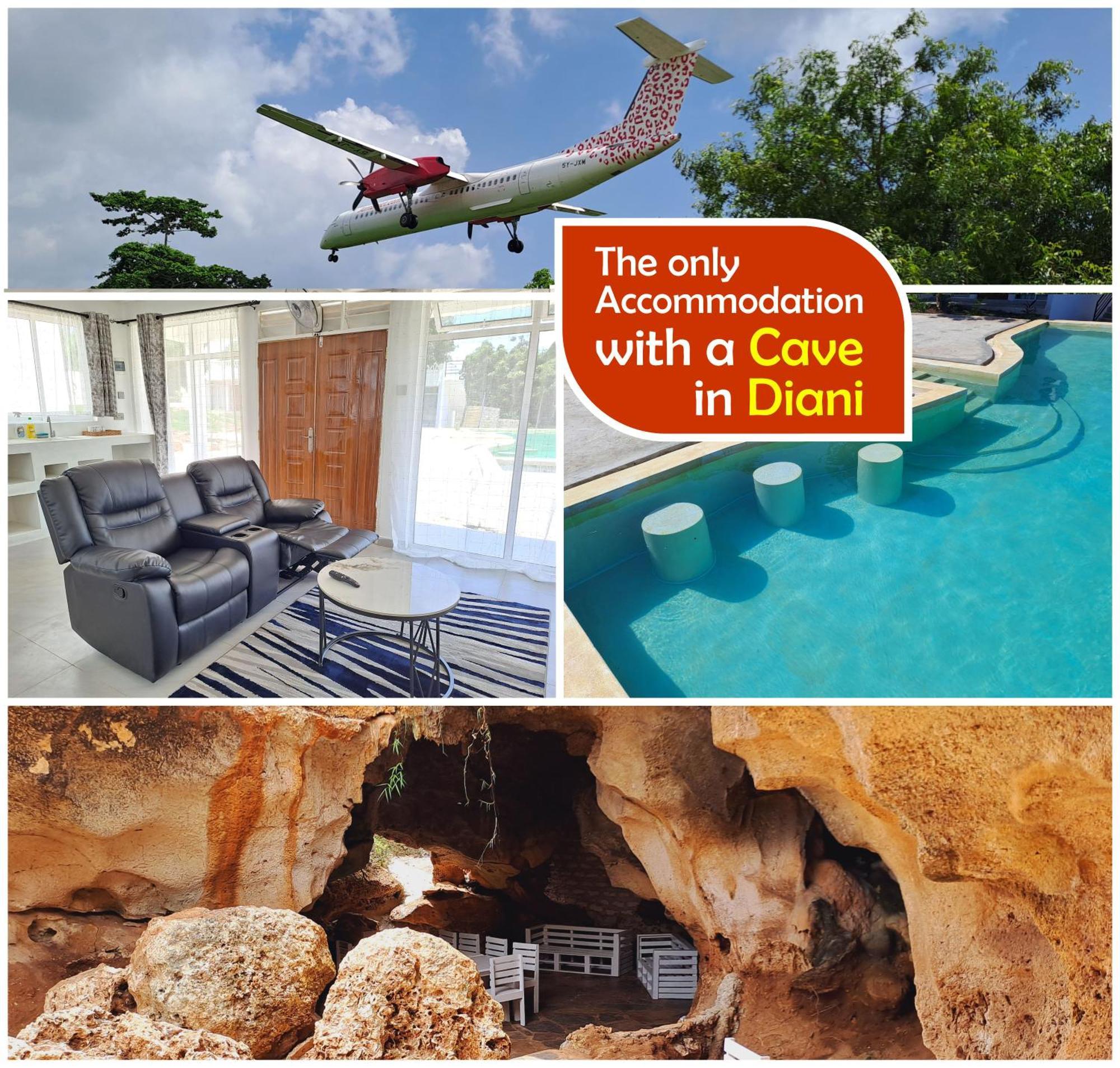 Cave Diani Holiday Apartments شاطئ دياني المظهر الخارجي الصورة